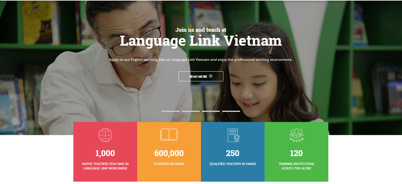 Language Link Vietnam - banner